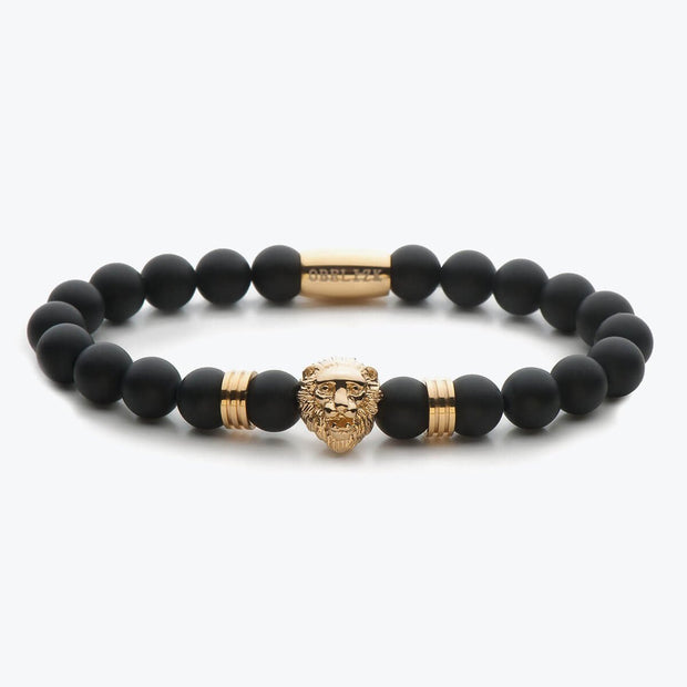 Gold Lion / Black Onyx